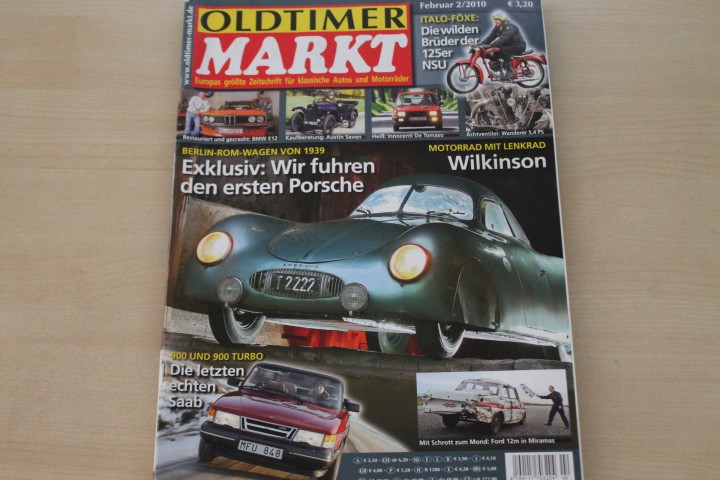Deckblatt Oldtimer Markt (02/2010)